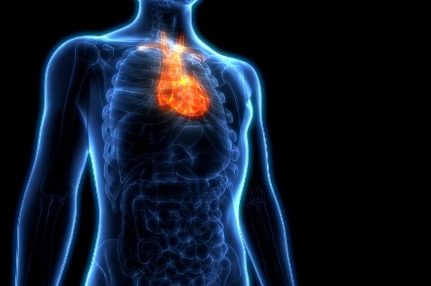 Body using ketones during heart failure