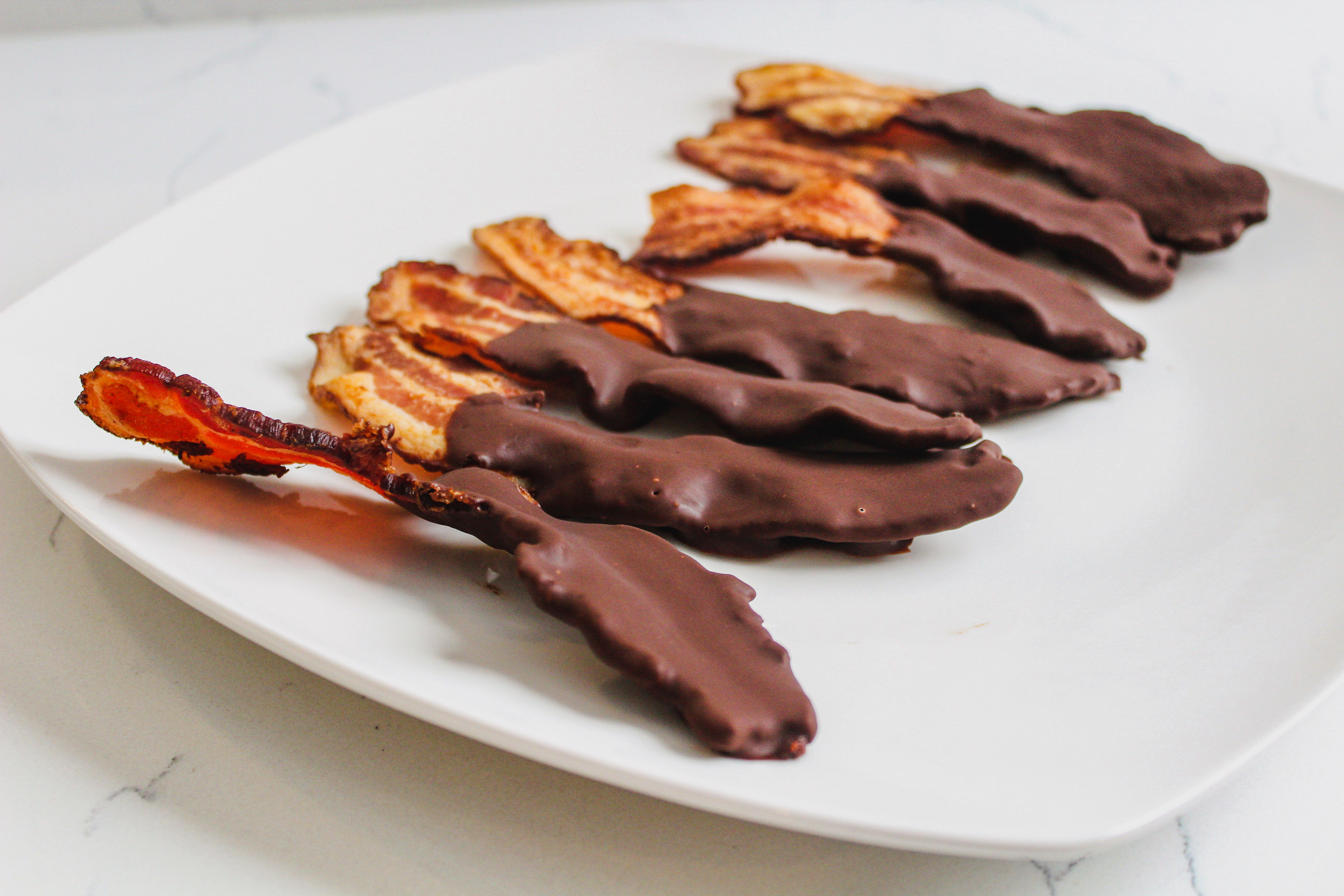 Keto Chocolate Covered Bacon