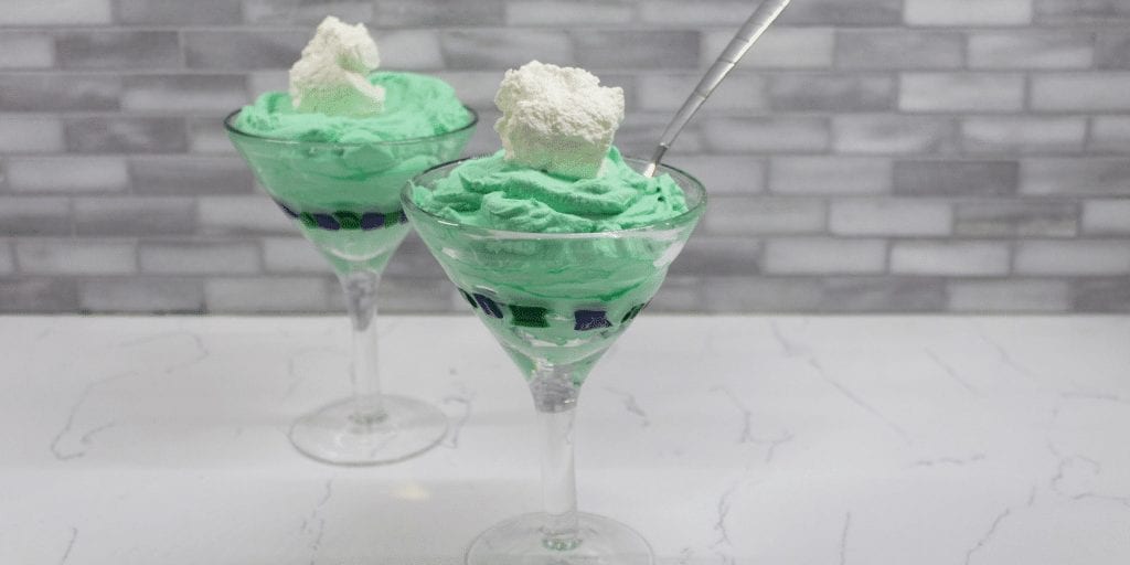 keto st patricks day mousse