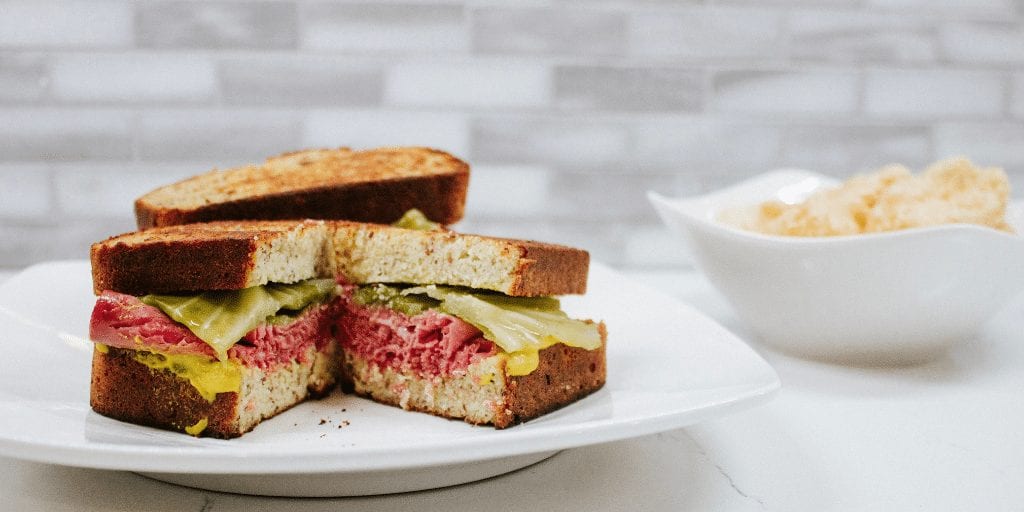 keto reuben for work lunch