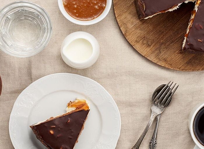 Keto Peanut Butter and Chocolate Pie