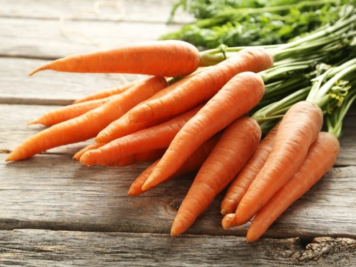 carbs in carrots