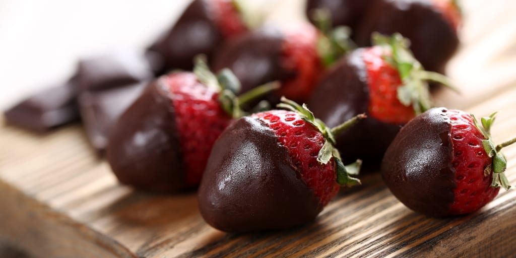 keto chocolate covered strawberries