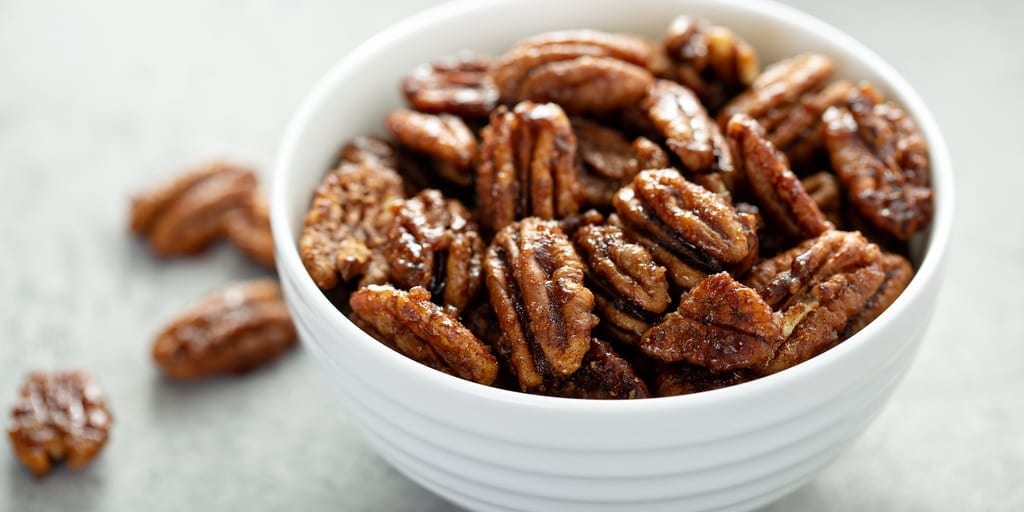 keto candied pecans