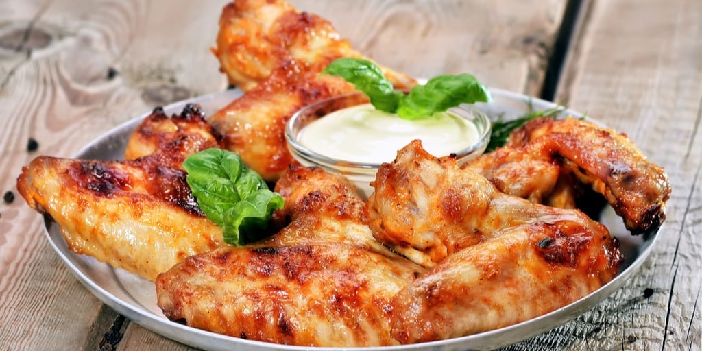 keto air fryer chicken wings