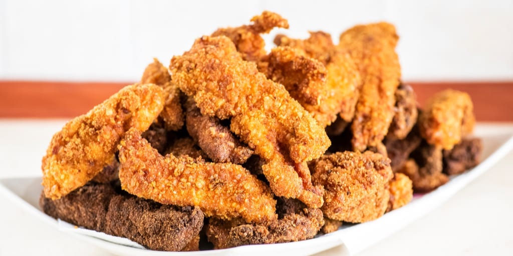 keto fried chicken