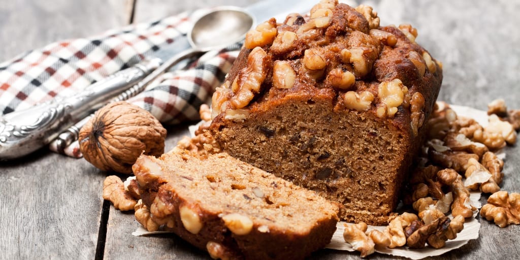 Keto Walnut Bread with Maple Butter