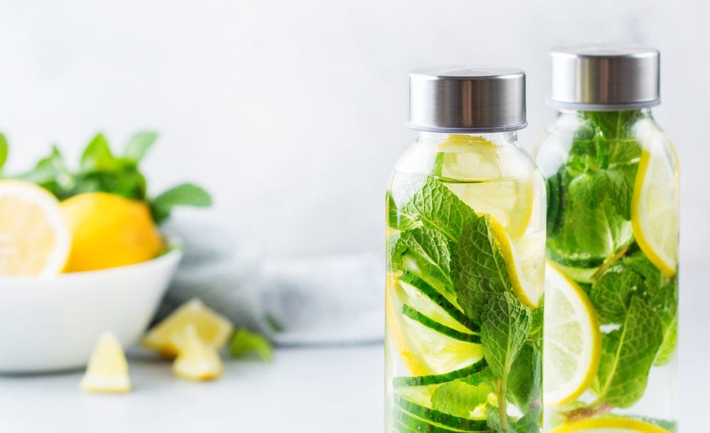 sugar-free drinks infused water