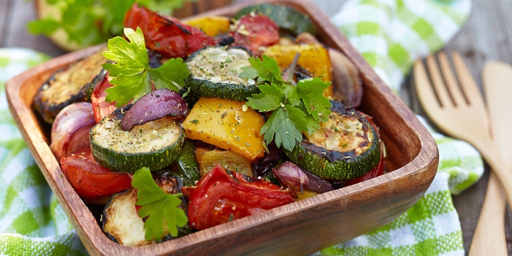 low carb roasted vegetables