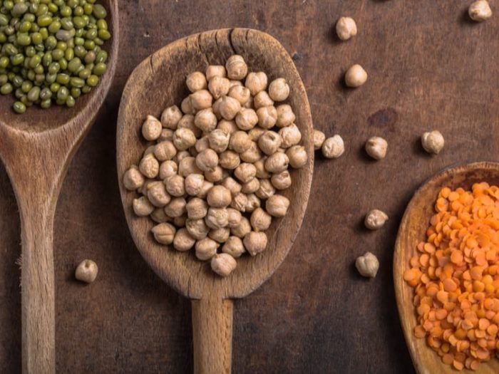 Chickpeas contain antinutrients