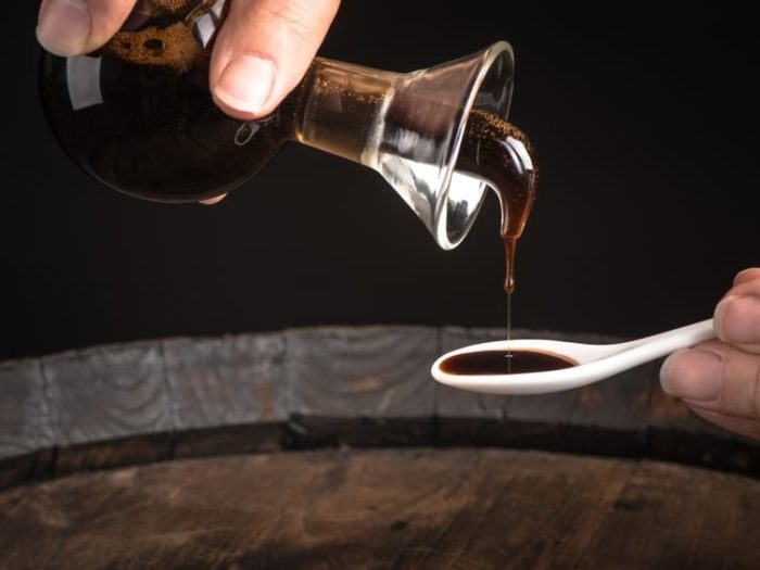 Balsamic vinegar has benefits on the keto diet