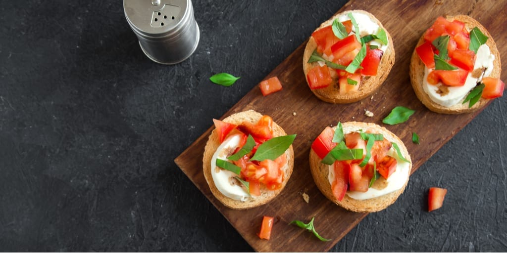 keto Bruschetta