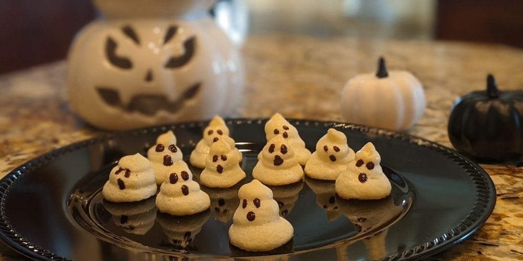 keto ghost cookies