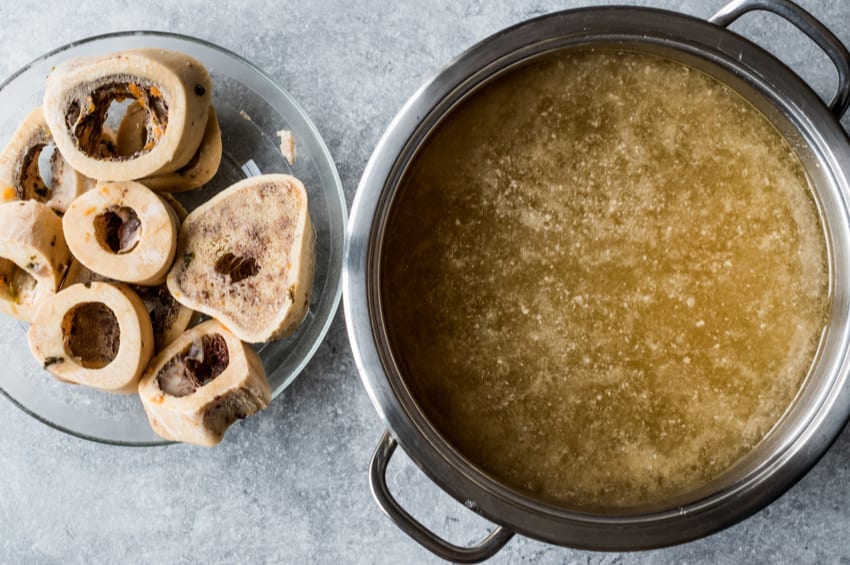 Making bone broth at home