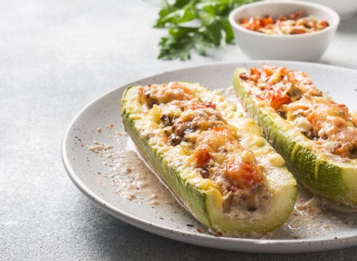 stuffed zucchini boats