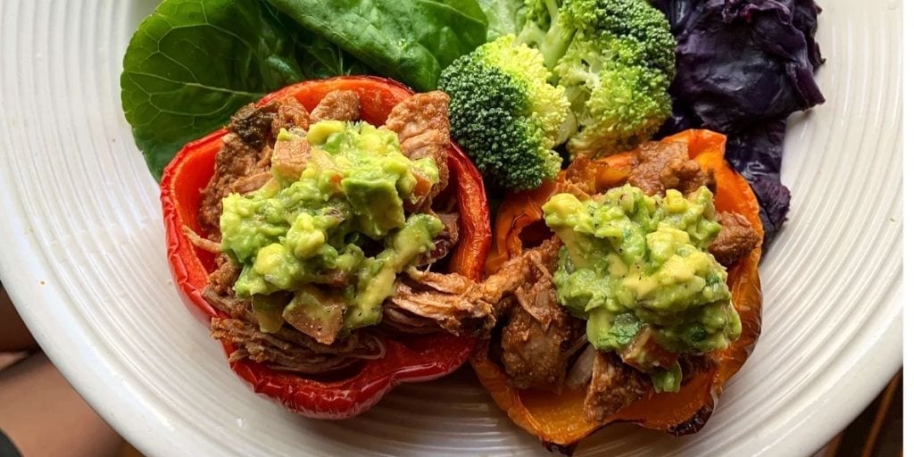 low carb stuffed peppers