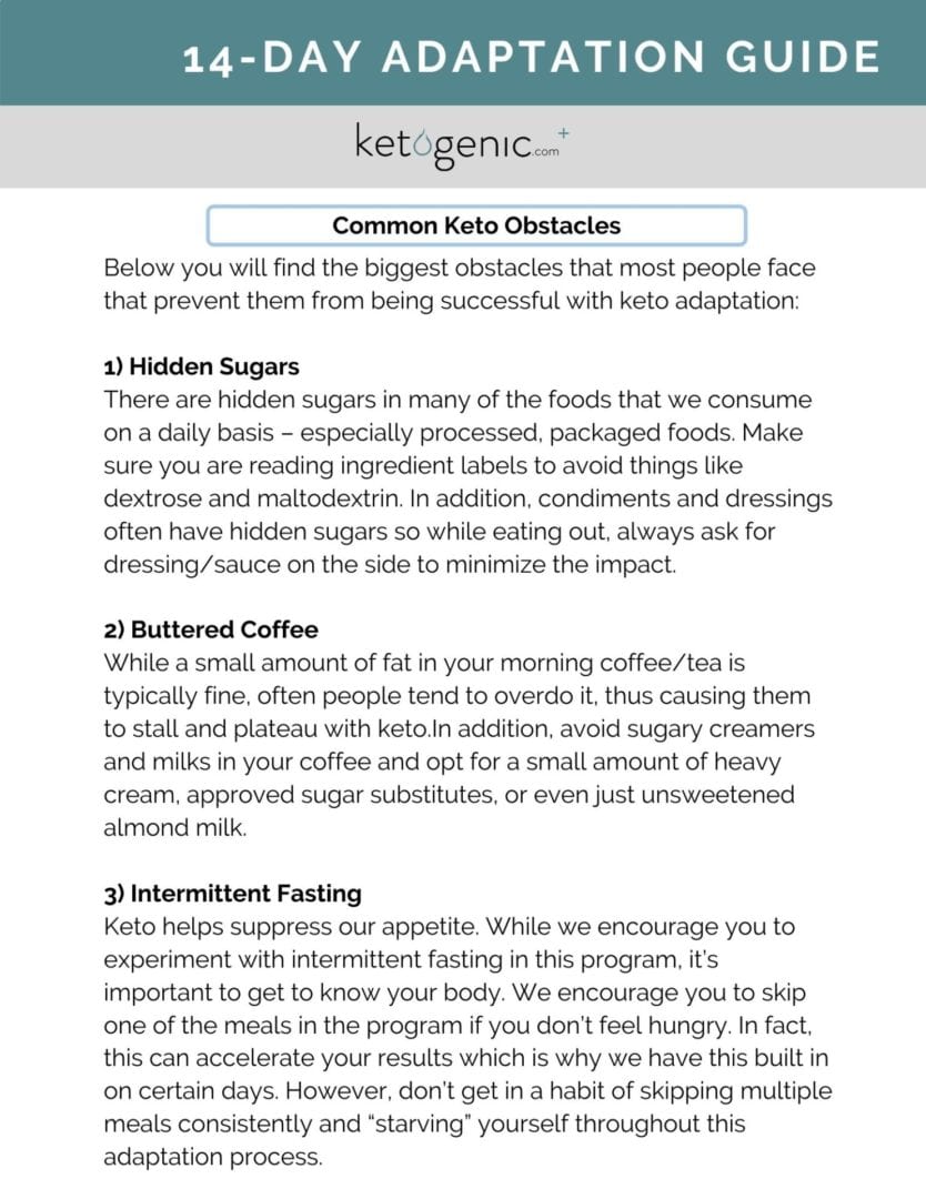 14-Day Adaptation Program Quick Start Guide page 5