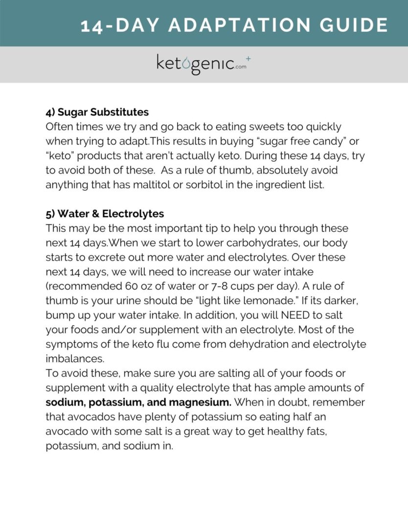 14-Day Adaptation Program Quick Start Guide page 6