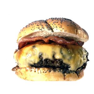 Cheeseburger, with Cheddar Cheese