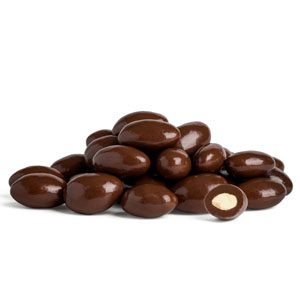 Chocolate-Coated, Almonds