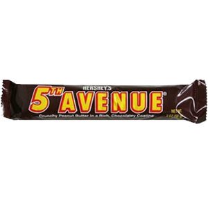 Hershey’s 5th Avenue, Milk Chocolate Peanut Butter Bar