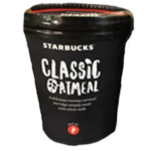 Starbucks Classic Oatmeal, without milk or toppings