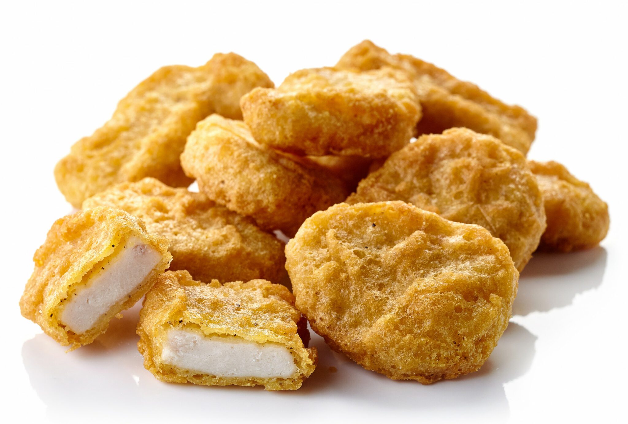 Chicken McNuggets, 6 pieces, without sauce