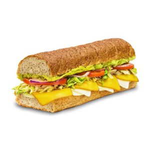 #06 Vegetarian Provolone, Swiss & Smokey Cheddar Sub (Small 5")