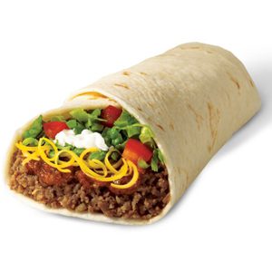 Beef Big Ol' Burrito without Cheddar Cheese