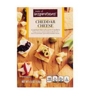 Cheddar Cheese Snack Crackers