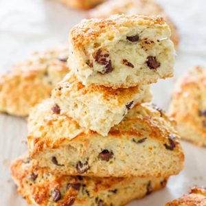 Chocolate Almond Scone