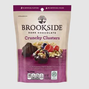 Crunchy Clusters In Dark Chocolate, Almonds & Berry Flavor