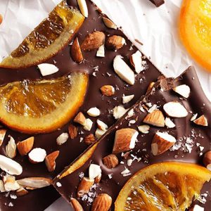 Dark Chocolate, Orange And Almonds