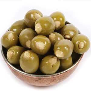 Greek Almond Stuffed Olives