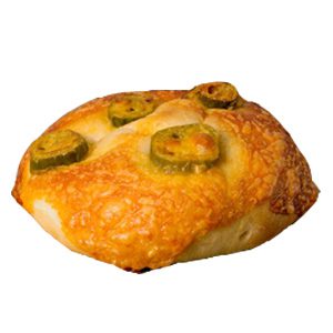 Jalapeno Cheddar Bagel