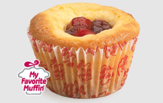 Large New York Almond Cheesecake Muffin