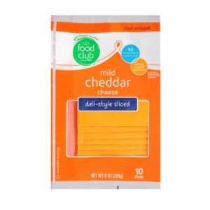 Mild Cheddar Natural Cheese, Deli-Style Sliced