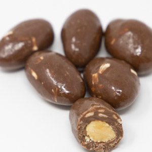 Milk Chocolate Covered Almonds & Coconut