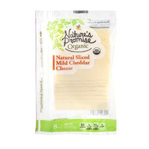 Organic Mild Cheddar Cheese Slices