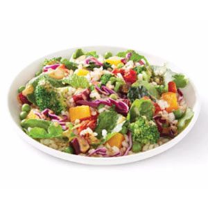 Starbucks Hearty Veggie & Brown Rice Salad Bowl, with Dressing