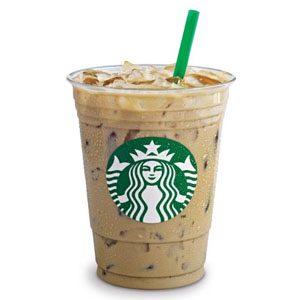 Starbucks Iced Blonde Vanilla Latte with 2% milk