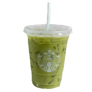 Starbucks Matcha Green Tea Latte with coconut milk