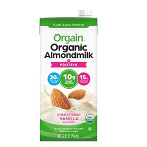 Vanilla Protein Almond Milk (Dairy Free)