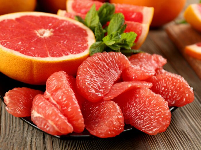 Grapefruit should be consumed in moderation on keto