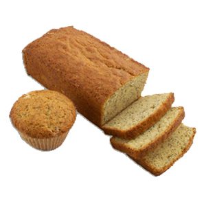 Almond Poppy Seed Dessert Bread, Kosher