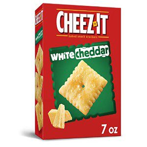 Baked Cheese Crackers, White Cheddar