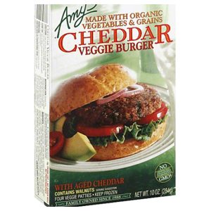 Cheddar Veggie Burger, frozen