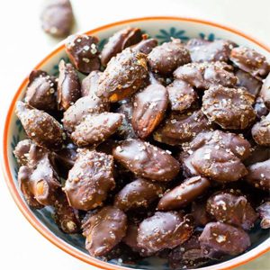 Dark Salted Almonds Organic Chocolate