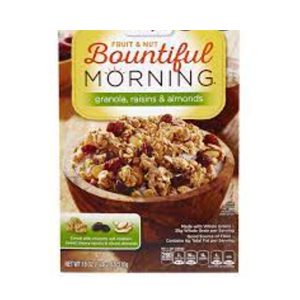 Granola, Raisins & Almonds Cereal