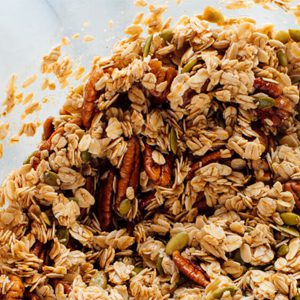 Low Fat Granola Whole Grain Cereal With Almonds